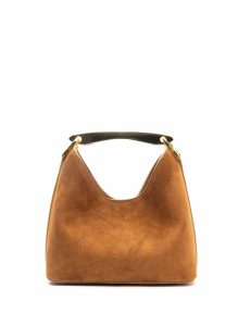 Elleme Small Boomerang Suede Cognac Cognac Boomerang Women