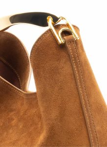 Elleme Small Boomerang Suede Cognac Cognac Boomerang Women - Image 4
