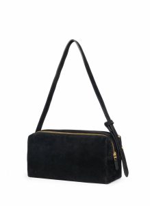 Elleme Trousse Black Trousse Suede Black Women - Image 4