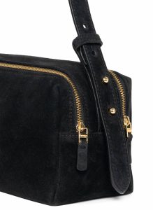 Elleme Trousse Black Trousse Suede Black Women - Image 5