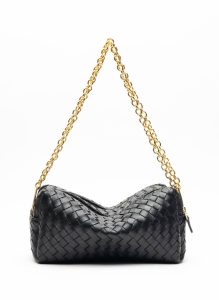 Elleme Trousse Women Trousse Chain Woven Leather Black Black