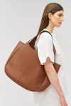 Emilia Large Tote Womne Totes Oroton Brandy - Image 3