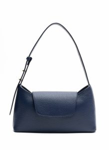 Envelope Envelope Pebbled Leather Navy Elleme Navy Women