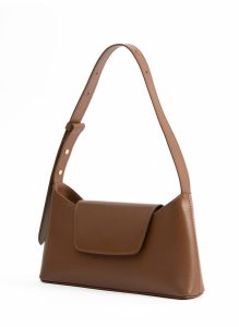 Envelope Leather Cognac Women Default Title Elleme Envelope - Image 3