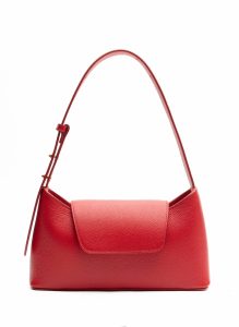 Envelope Pebbled Leather Red Red Elleme Women Envelope