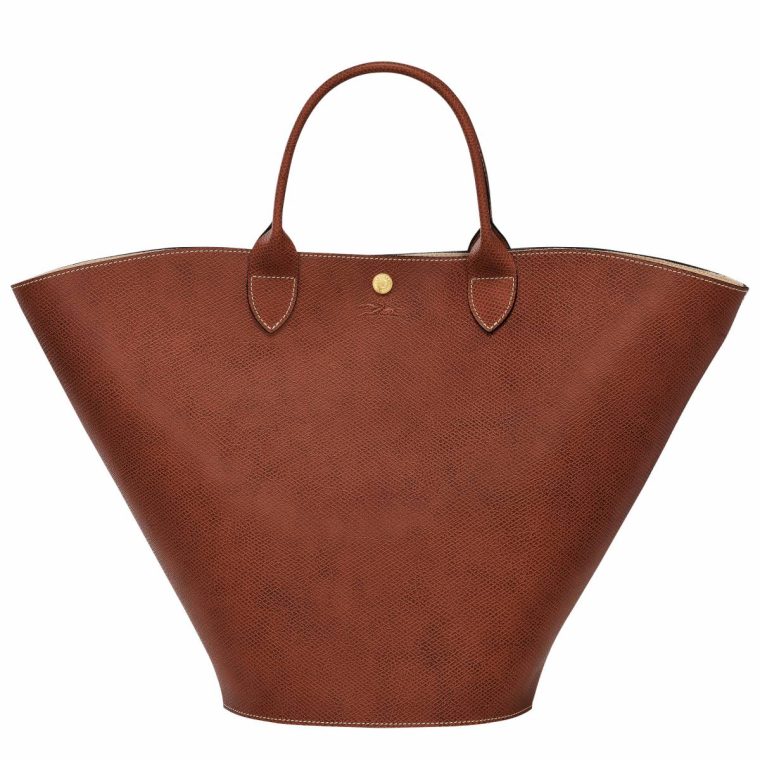 Épure Xl Tote Bag Brown - Leather Women Longchamp Brown Leather Bags