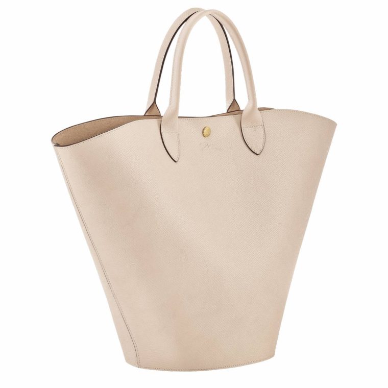 Épure Xl Tote Bag Paper - Leather Women Longchamp Leather Bags Paper - Image 3
