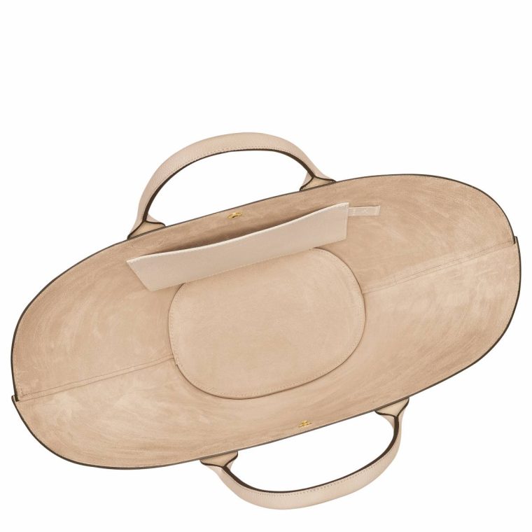 Épure Xl Tote Bag Paper - Leather Women Longchamp Leather Bags Paper - Image 5