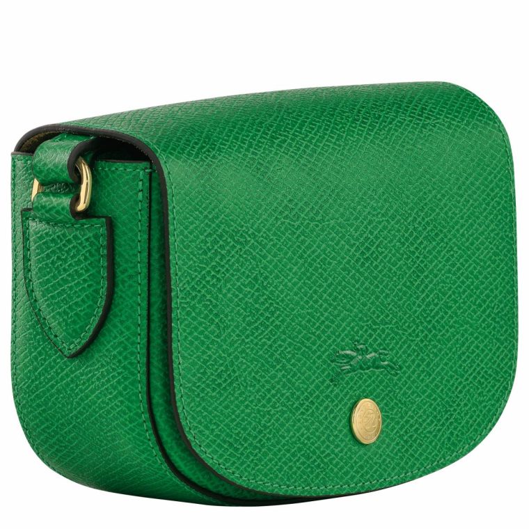Épure Xs Crossbody Bag Green - Leather Green Women Leather Bags Longchamp - Image 3