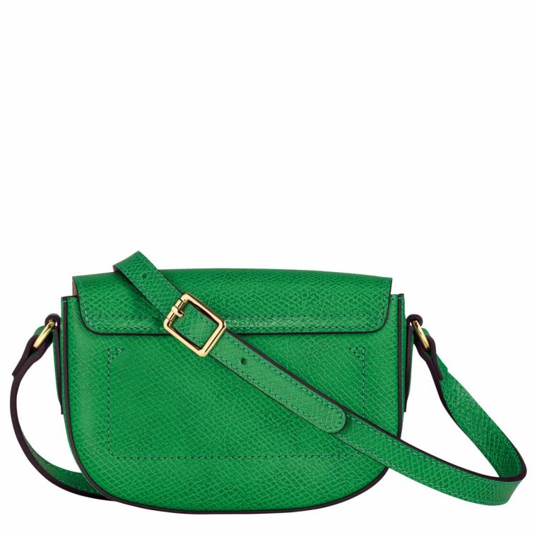 Épure Xs Crossbody Bag Green - Leather Green Women Leather Bags Longchamp - Image 4