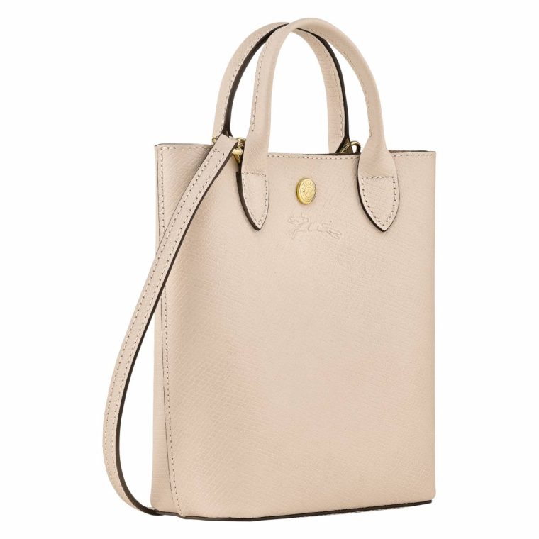 Épure Xs Tote Bag Paper - Leather Longchamp Paper Women Leather Bags - Image 3