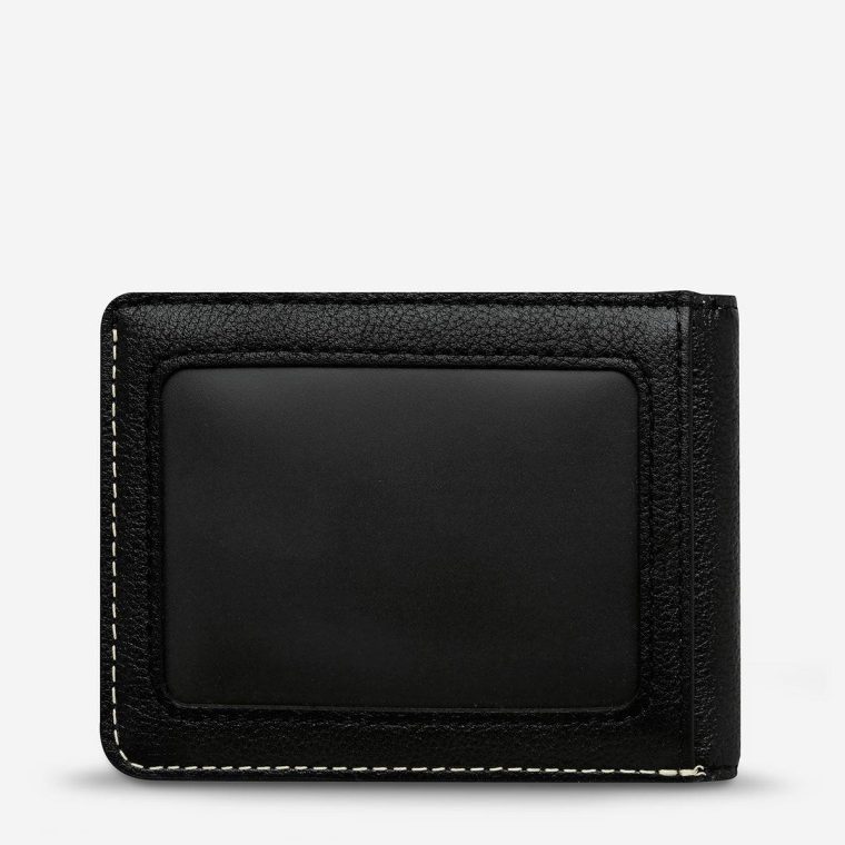 Ethan Wallet - Black Men Status Anxiety Bi-Fold Black - Image 2
