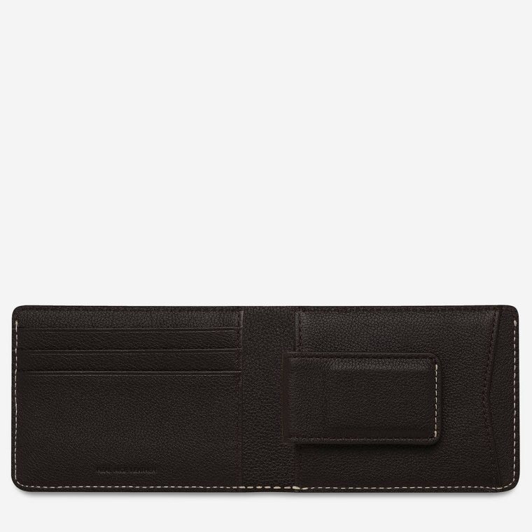 Ethan Wallet - Chocolate Bi-Fold Status Anxiety Men Chocolate - Image 3
