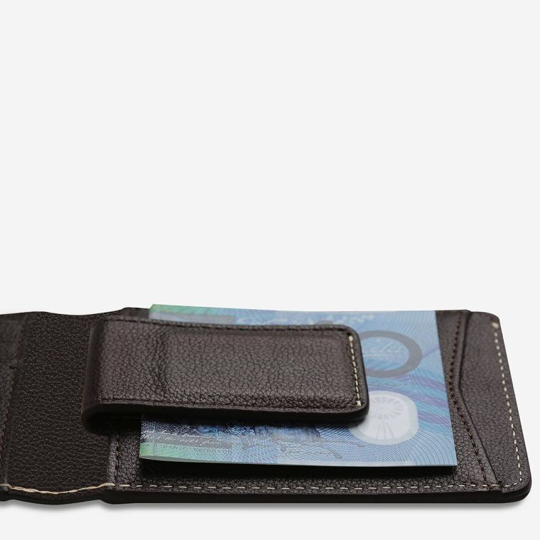 Ethan Wallet - Chocolate Bi-Fold Status Anxiety Men Chocolate - Image 4