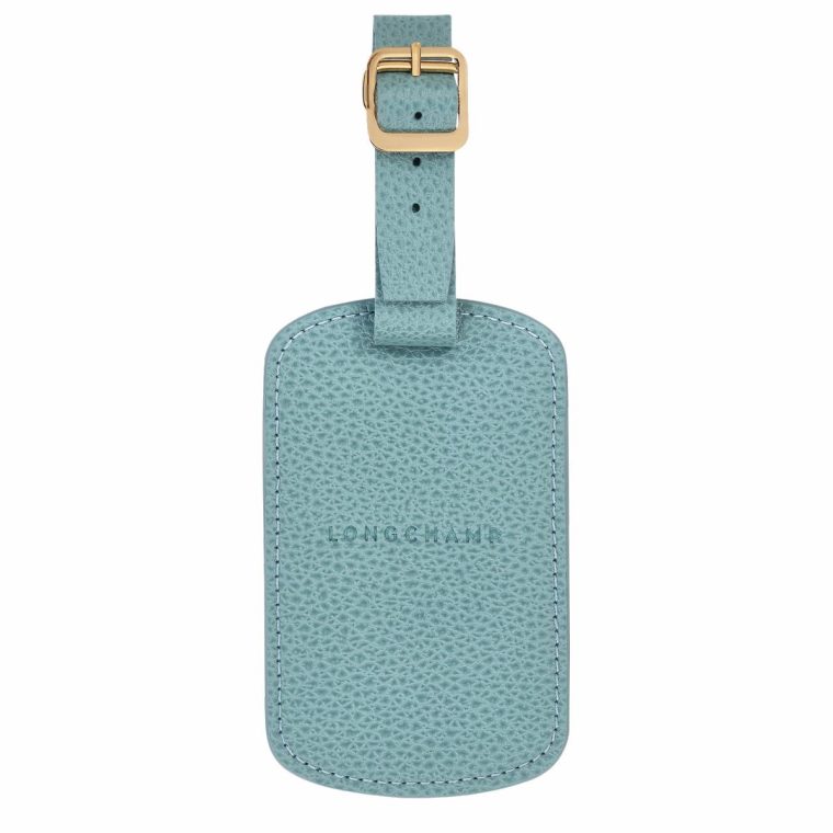 Eucalyptus Le Foulonné Luggage Tag Eucalyptus - Leather Travel Accessories Women Longchamp