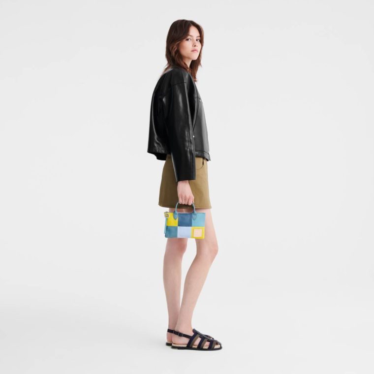 Eucalyptus Leather Bags Re-Play Xs Handbag Eucalyptus - Leather Women Longchamp - Image 2