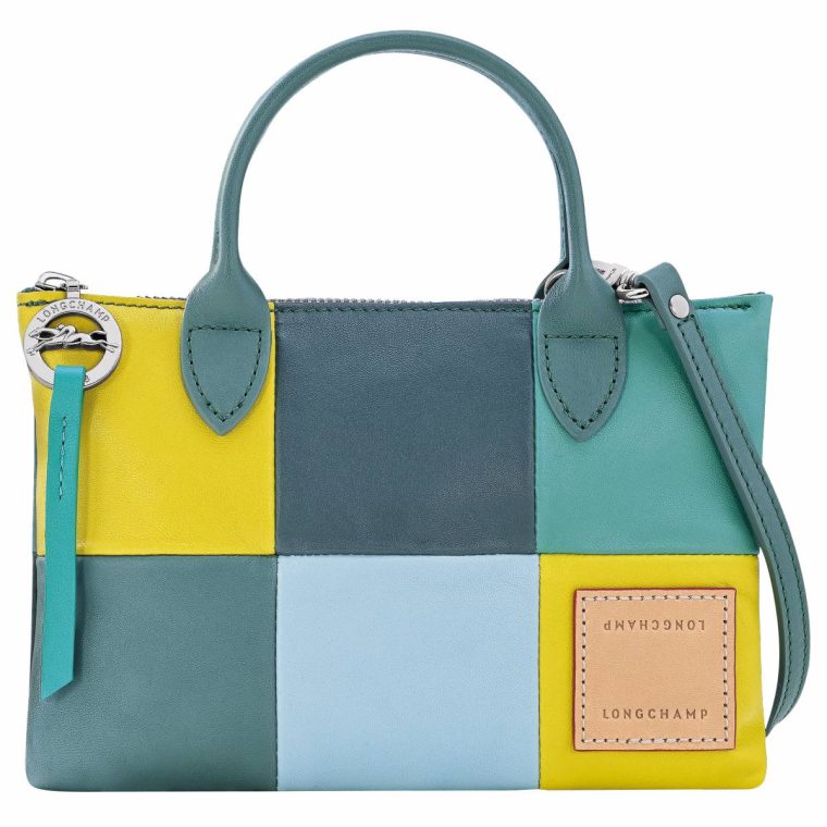 Eucalyptus Leather Bags Re-Play Xs Handbag Eucalyptus - Leather Women Longchamp