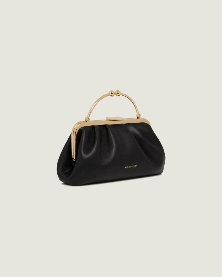 Evening Bags Strathberry Frame Clutch Women Black - Image 2