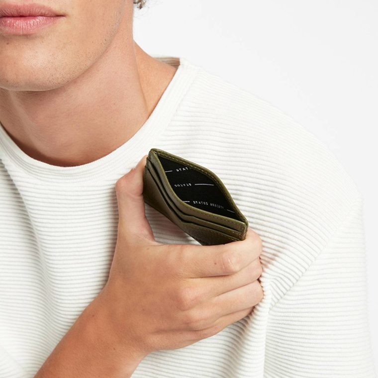 Extra Small Khaki Women Together For Now Wallet - Khaki Status Anxiety - Image 5