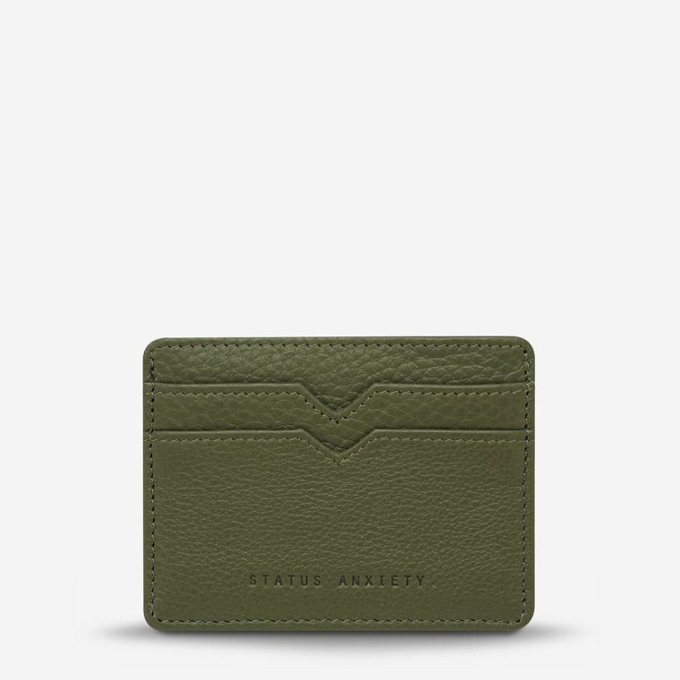 Extra Small Khaki Women Together For Now Wallet - Khaki Status Anxiety