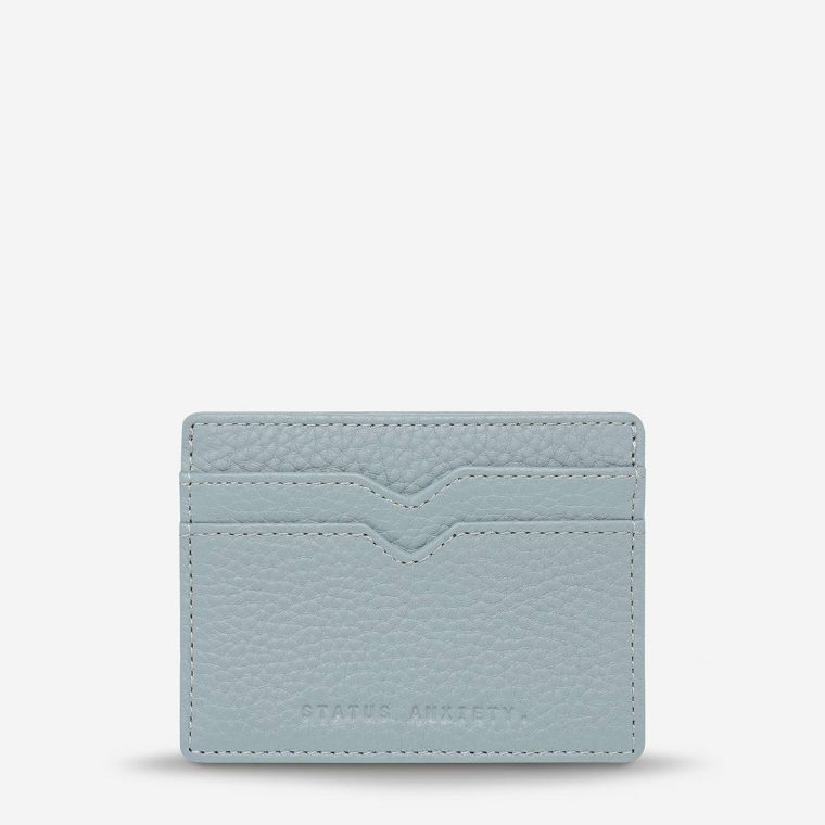 Extra Small Powder Blue Status Anxiety Women Together For Now Wallet - Powder Blue