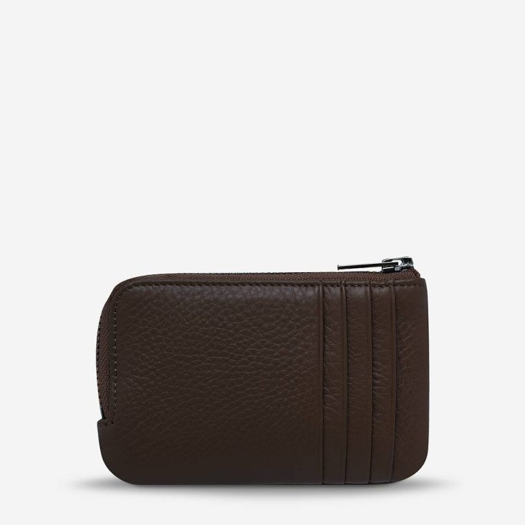 Extra Small Status Anxiety Women Cocoa Left Behind Wallet - Cocoa - Image 2