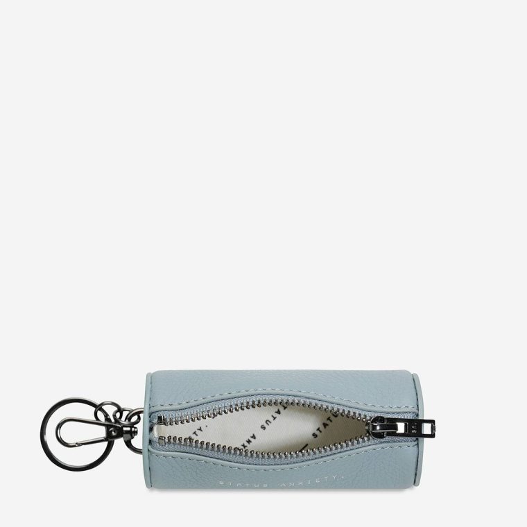 Extra Small Status Anxiety Women Powder Blue Escape Pouch - Powder Blue - Image 2