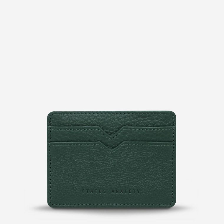 Extra Small Together For Now Wallet - Teal Teal Women Status Anxiety
