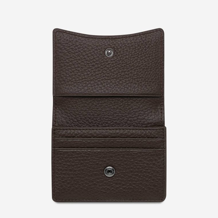 Extra Small Women Status Anxiety Cocoa Lumen Wallet - Cocoa - Image 2