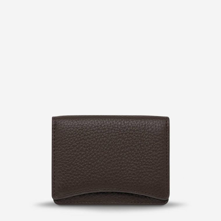 Extra Small Women Status Anxiety Cocoa Lumen Wallet - Cocoa