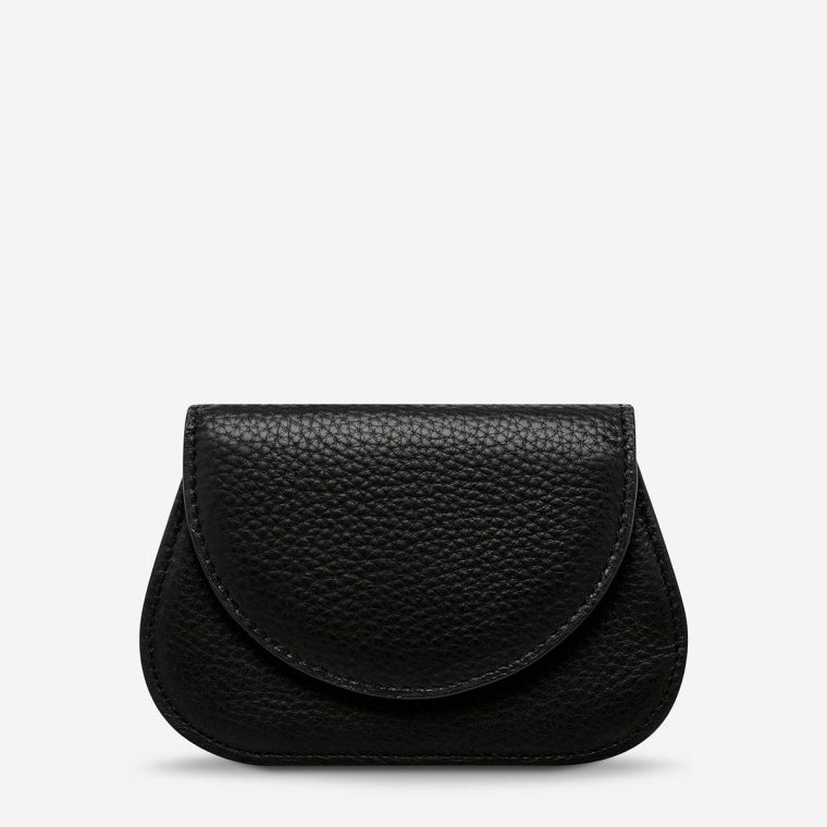 Eyes Wide Wallet - Black Extra Small Women Status Anxiety Black