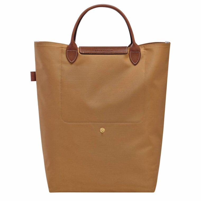 Fawn Le Pliage Original M Tote Bag Fawn - Canvas Women Longchamp Handbags - Image 4