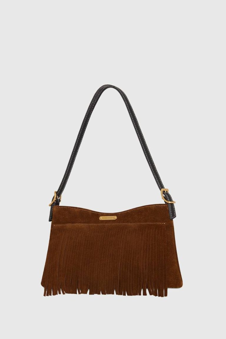 Fringe Baguette Rebecca Minkoff Fringe Baguette Women Cannella-Black - Image 2