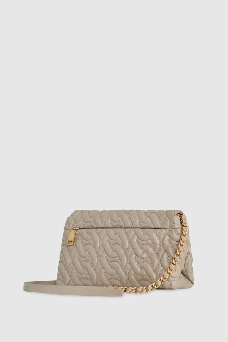 G Chain Quilt Crossbody Rebecca Minkoff Oyster Women Crossbody Bag - Image 2