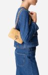 Ginger Colour Vanessa Bruno Women Small Matte Leather Moon Bag Made In Italy Crossbody Bags - Image 2