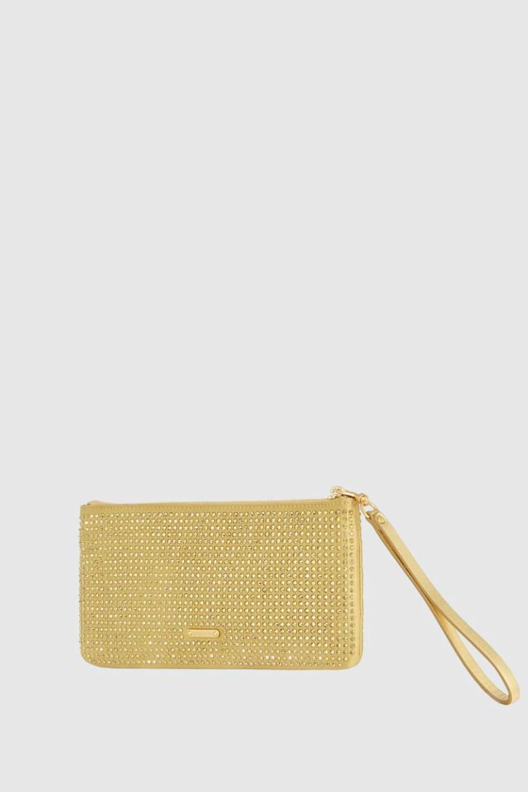 Gold Crystal Wristlet Wristlet Women Rebecca Minkoff - Image 2
