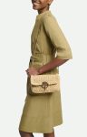 Gold Raphia Medium Moon Bag Made In Madagascar Vanessa Bruno Crossbody Bags Women - Image 2