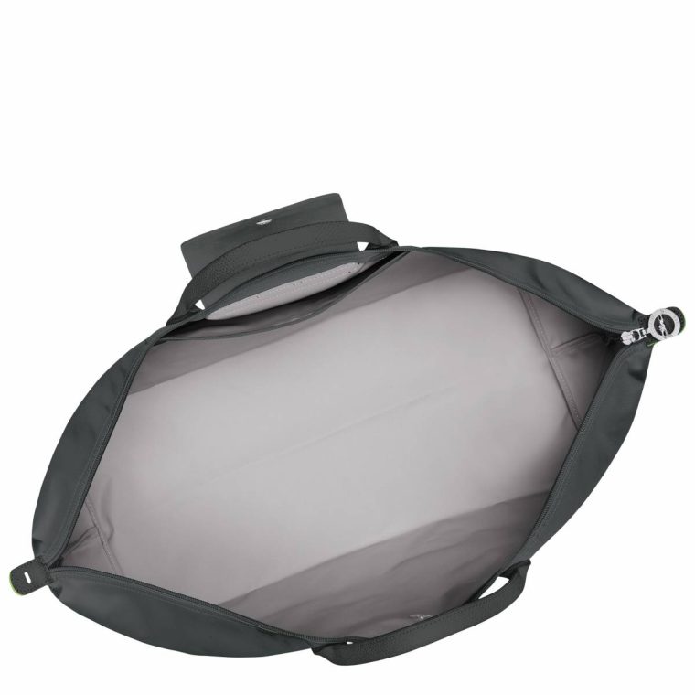 Graphite Women Travel Bags Longchamp Le Pliage Green Xl Travel Bag Graphite - Recycled Canvas - Image 4