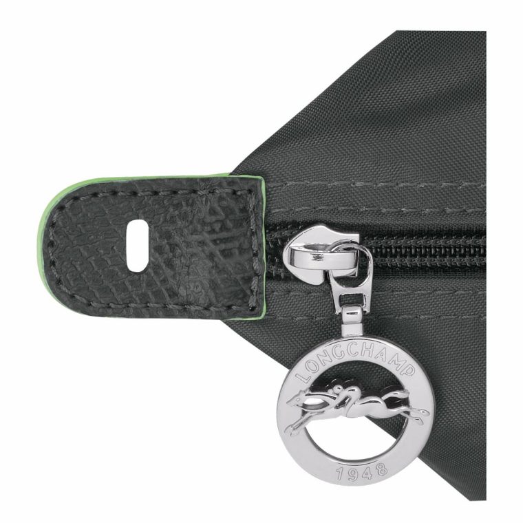 Graphite Women Travel Bags Longchamp Le Pliage Green Xl Travel Bag Graphite - Recycled Canvas - Image 5