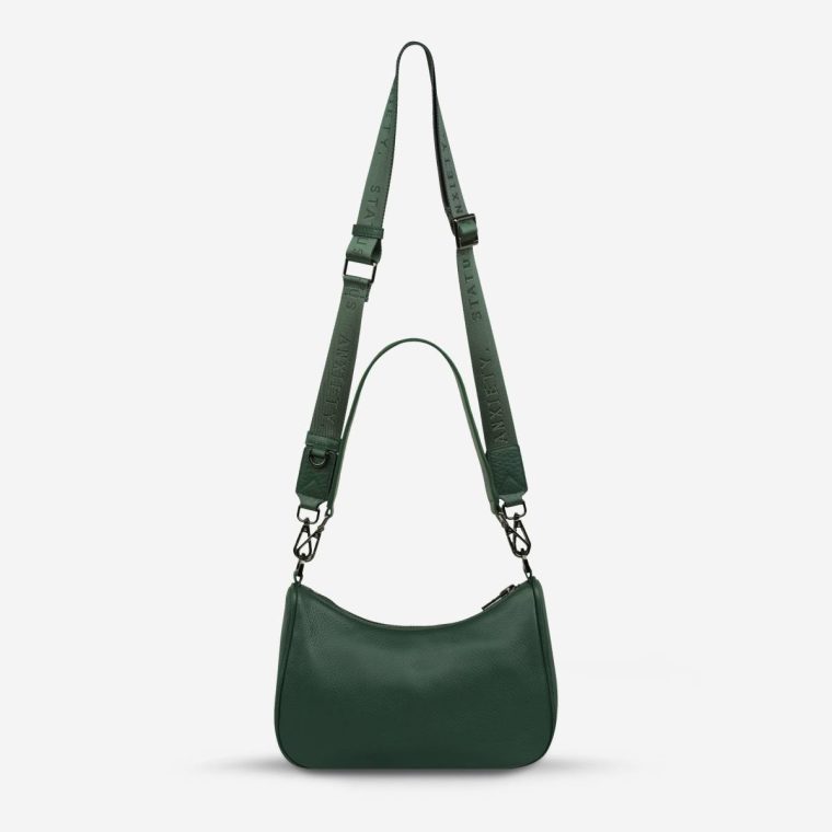 Green Status Anxiety Look Both Ways Bag - Green Women Handbags - Image 2