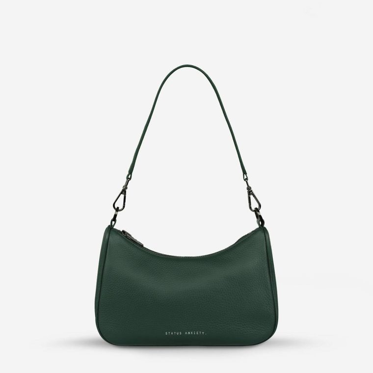 Green Status Anxiety Look Both Ways Bag - Green Women Handbags - Image 4