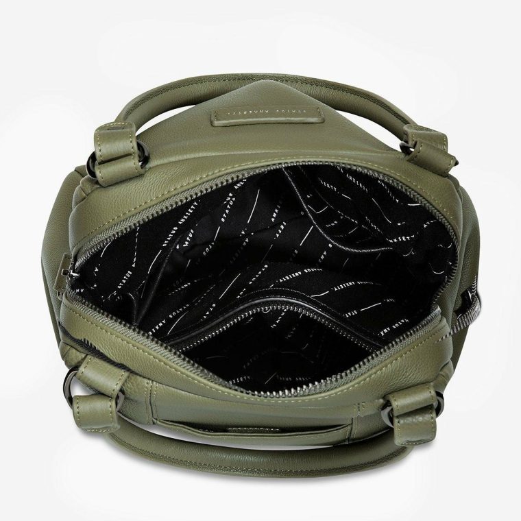 Handbags Khaki Women Status Anxiety Last Mountains Bag - Khaki - Image 5