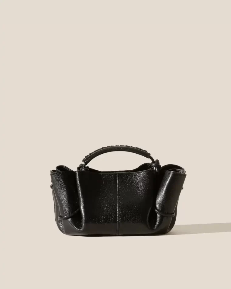 Hereu Black Arta Mini - Pleated Crossbody Bag Crossbody Bags Women