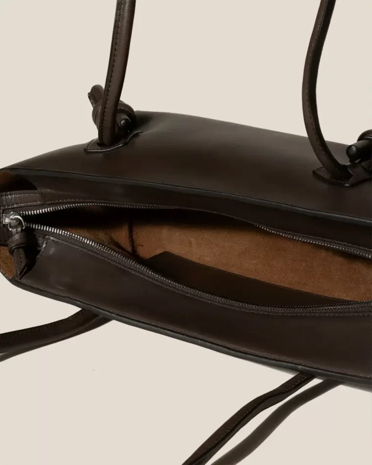 Hereu Fleca - Baguette Shoulder Bag Dark Brown Shoulder Bags Women - Image 3