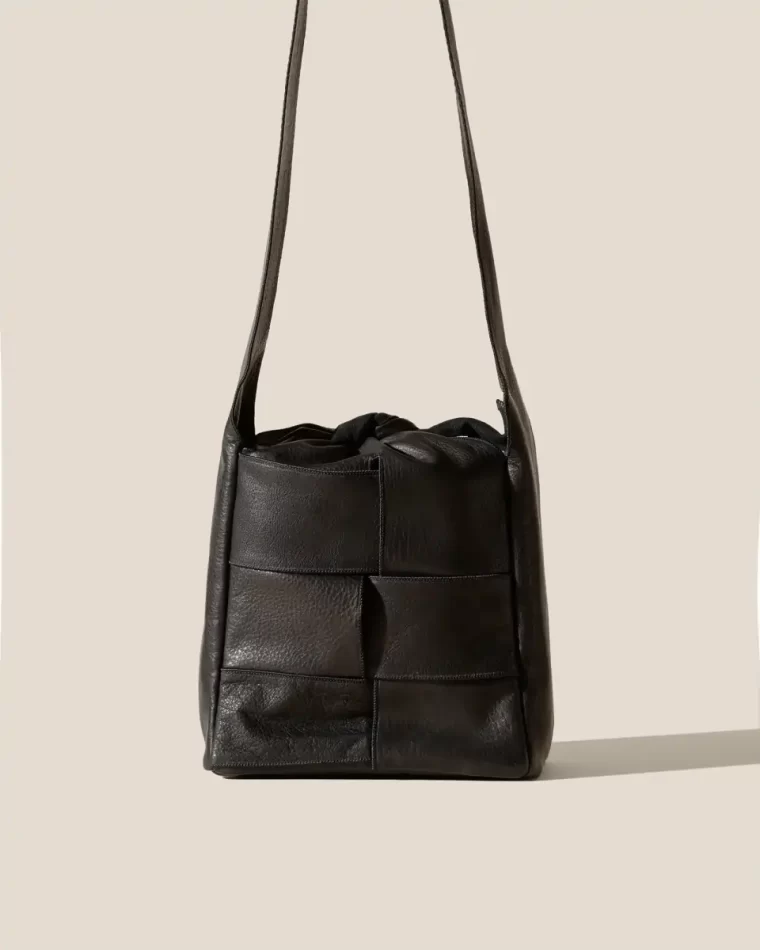 Hereu Shoulder Bags Women Bena Bag - Interlaced Shoulder Bag Black