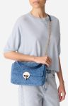 Indigo Large Bag Moon In Linen Made In Italy Quilted Bags Vanessa Bruno Women - Image 2