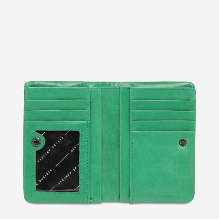 Is Now Better Wallet - Emerald Status Anxiety Small Women Emerald - Image 3
