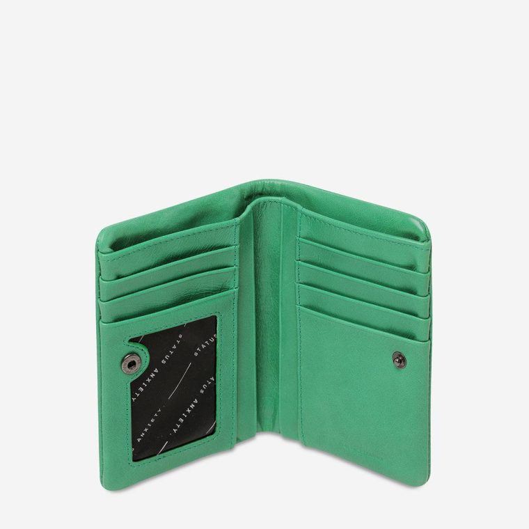 Is Now Better Wallet - Emerald Status Anxiety Small Women Emerald - Image 4