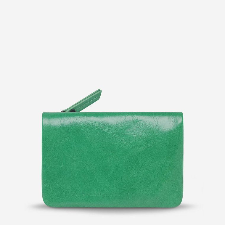 Is Now Better Wallet - Emerald Status Anxiety Small Women Emerald