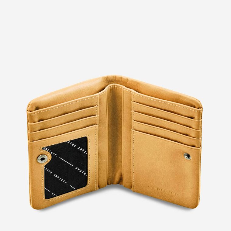Is Now Better Wallet - Tan Women Small Status Anxiety Tan - Image 4